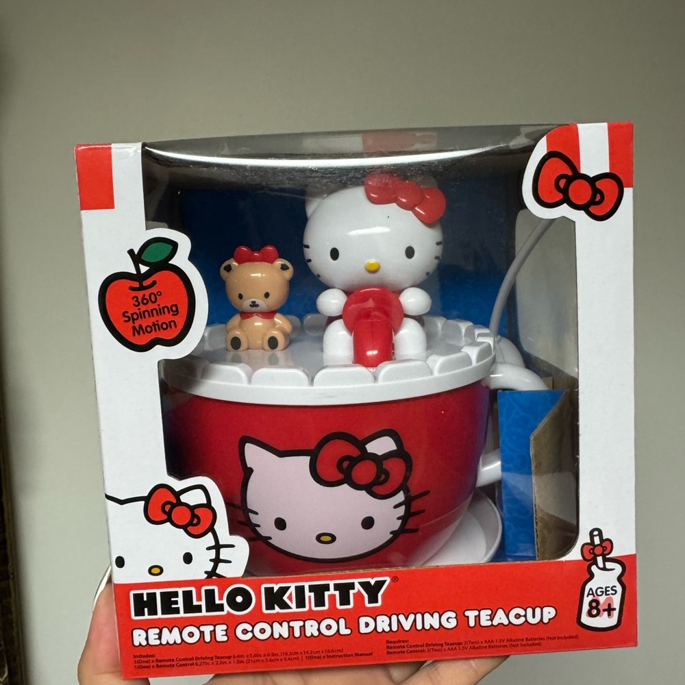 Hello Kitty Red Remote Control Driving Teacup